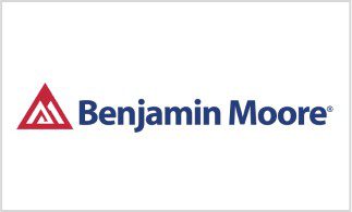 Benjamin Moore logo with red triangle.