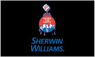 Sherwin-Williams logo with paint can graphic.